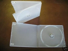 200 SINGLE 11MM CD POLY CASE W/SLEEVE, FROSTY CLEAR - PSC12