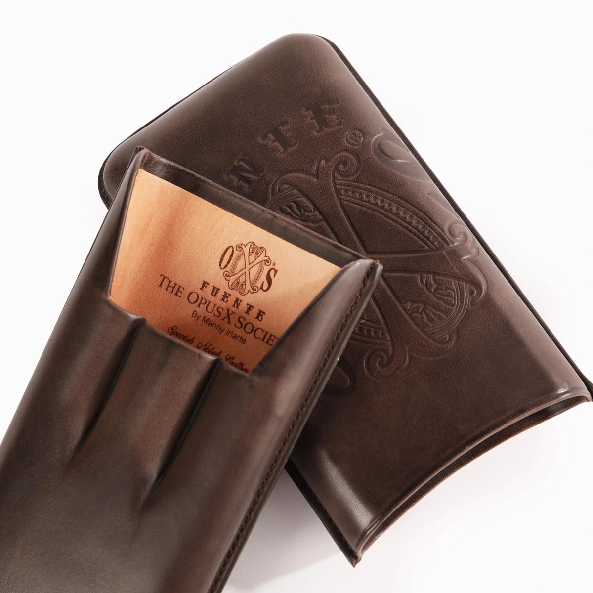 OPUS X SOCIETY ARTURO FUENTE DON CARLOS SPANISH NOBUK LEATHER 3