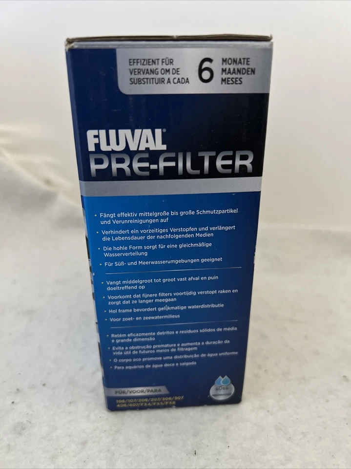 Filtro de energia externo Fluval mídia pré-filtro, 266 g caixa aberta - Imagem 4 de 4