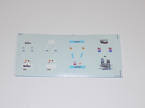 1/43 Decal Sheet for the Driver suite Ferrari/ McLaren Sauber 2003 #146