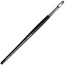 da Vinci Cosmetics Series 9680 Professional Concealer Brush, Oval Synthetic SZ 4