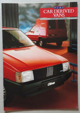 Fiat Citivan Fiorino Brochure 1989 Fiat Citivan Fiorino Brochure 1989