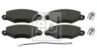 Febi 16441 BremsbeläGe KlöTzer Belagsatz Vorne Nissan Kubistar X76