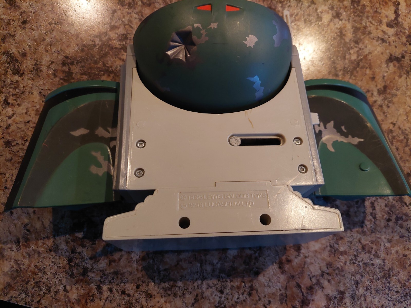 1996 GALOOB STAR WARS MICRO MACHINES BOBA FETT HEAD WITHOUT FIGURES