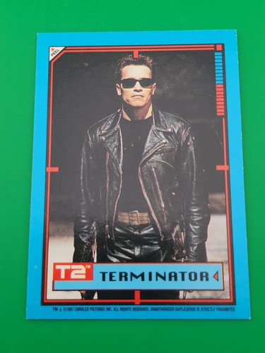 Terminator 2 Sticker Cards 1991 Topps Terminator 2 Card Sequence Sticker 2 | eBay