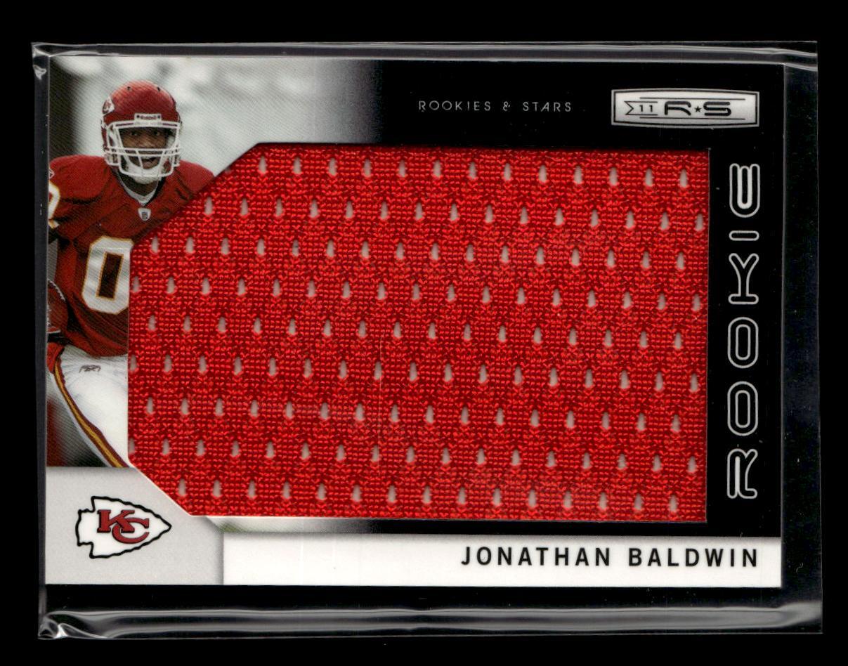 2011 Panini Rookies & Stars #282 Jonathan Baldwin JUMBO JERSEY #/50