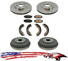 Front and Rear Brake Kit Set for Honda Odyssey 1999-2001 Ref # 45251SEAJ01