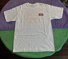 2003 Old Pasadena CA Jazz Festival T-Shirt Size L  White Music Fest California