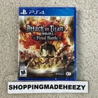 [NEW] ATTACK ON TITAN 2: THE FINAL BATTLE Sony PS4 PlayStation 4 [VGP Reprint]