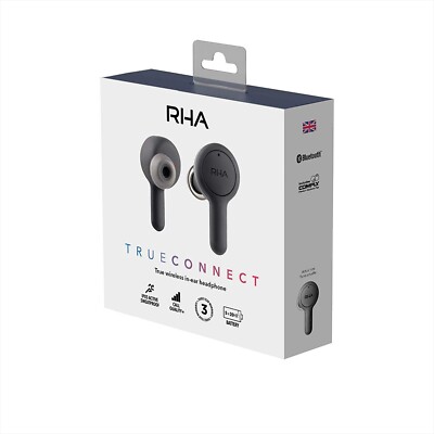 RHA TRUECONNECT Wireless In-Ear Headphones | Bluetooth | Sweat