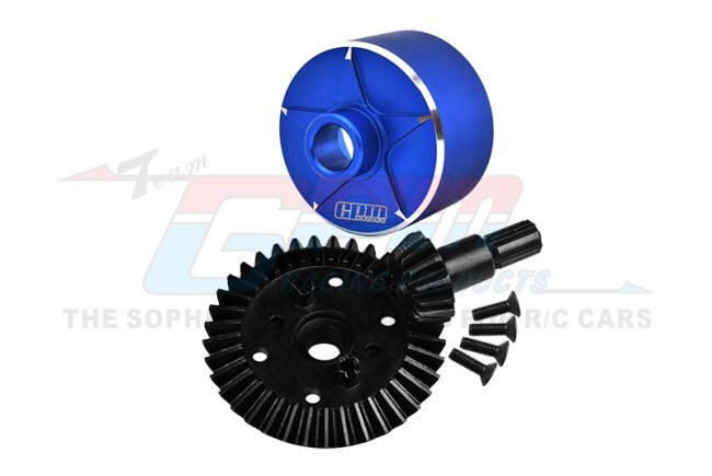 GPM MAG1200S-B Crown Gear 37T And Bevel 13T From Carbon Steel With Inner Alu Di