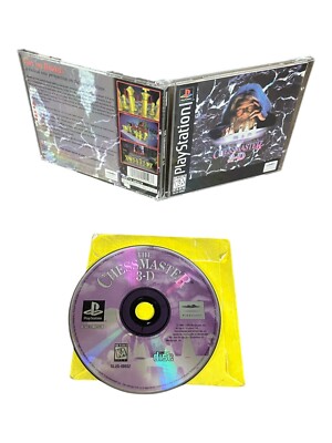Sony PlayStation 1 PS1 CIB COMPLETE TESTED Chessmaster 3-D