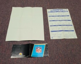NFL Football (Nintendo) NES (COMPLETE IN BOX!) Tested & Works Well! Ships Immed.