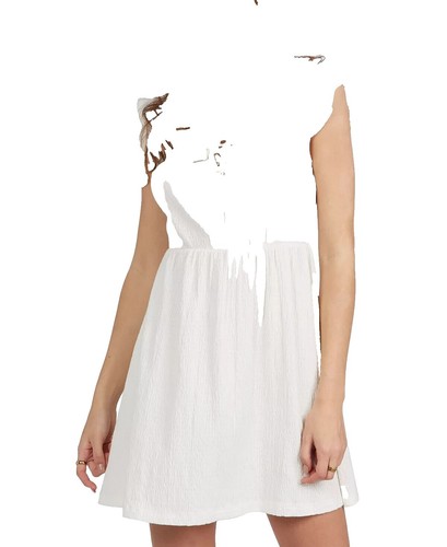 white cotton dresses for juniors Juniors' & Teen White Dresses