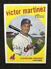 VICTOR MARTINEZ #43 2008 Topps Heritage QTY Cleveland Indians