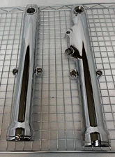 Harley Fork Legs Sportster Chrome Sliders 39mm 2009 -17 XL 49409-11 EXCHANGE
