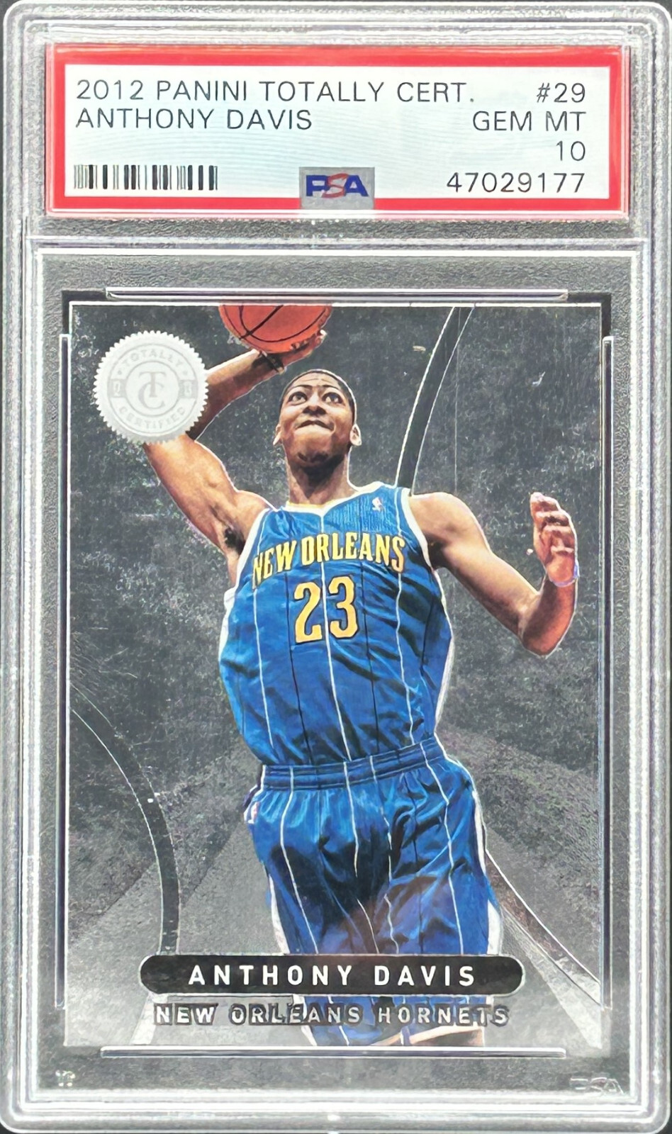 Anthony Davis 2012 Panini Totally Certified 29 [ PSA 10 GEM MINT ] Rookie RC