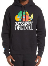 NEW MEN'S ADIDAS ORIGINALS OG ALWAYS FRESH TREFOIL HOODIE SIZE LARGE  HD5259