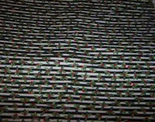 Wet Nose Designs BIG KITTY CAT COLLAR 5/8" W All Decked Out Holly Christmas