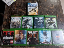 10X GAMES Call of Duty GHOSTS HALO ASSASSINS BATTLEFRONT FIELD WOLFENST Xbox ONE