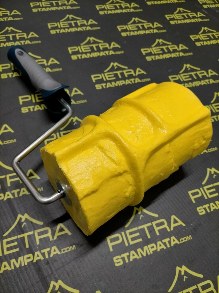 CURBING STAMP Concrete Cement roller stamp Landscape Curbing Texture Roller - Image 4 of 4