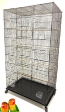 55" Extra Large Flight Parakeet Multiple Canaries Finches Glider Bird Breed Cage