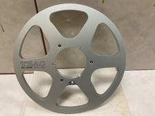 Teac Re-1003 S Silver 10.5" X 1/4" Aluminum Empty Aluminum Reel Original (1).