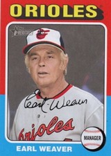 2024 TOPPS HERITAGE EARL WEAVER #153
