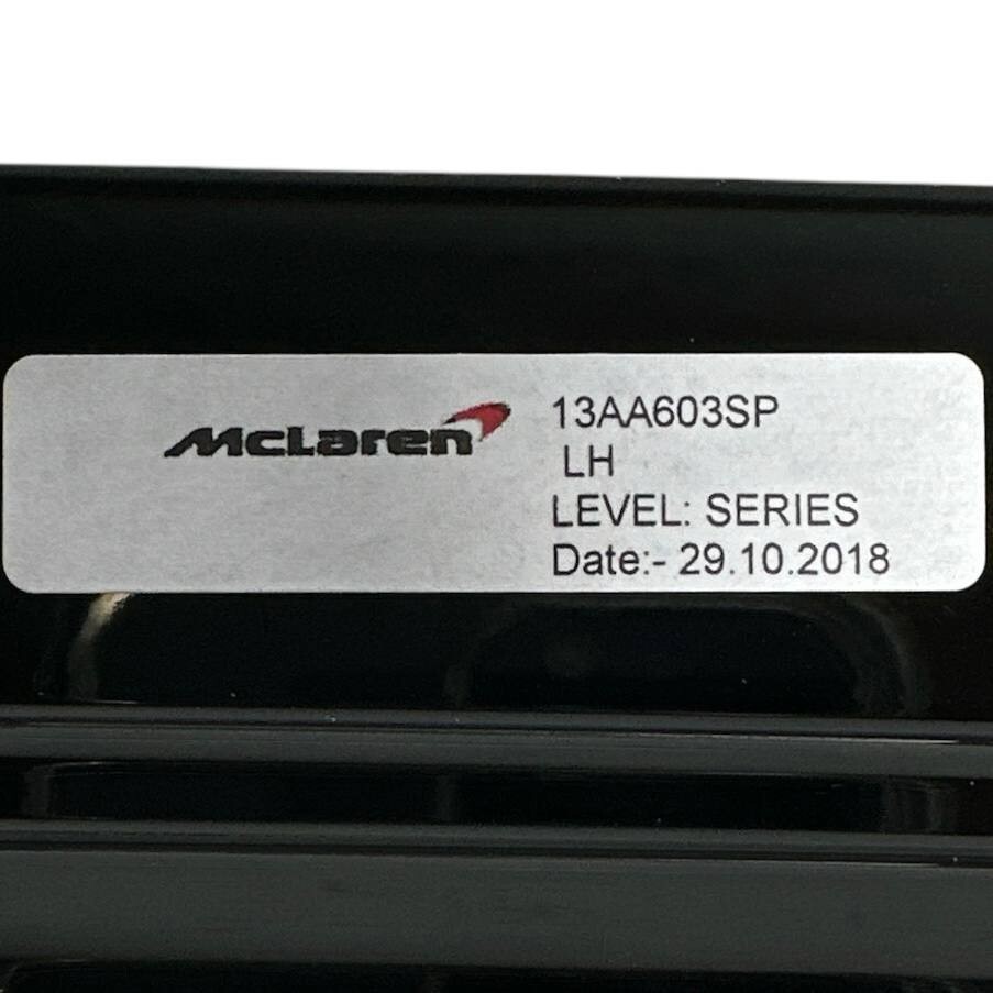 2019 2020 2021 MCLAREN 600LT BODY MOLDING TRIM COVER LEFT DRIVER SIDE OEM NEW