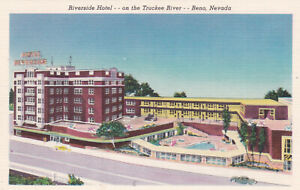 Hotel Riverside Reno, NV Postcard