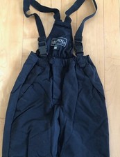 Obermeyer Kids Black Insulated Bib Ski Snow Pants Snowboarding Pants 14