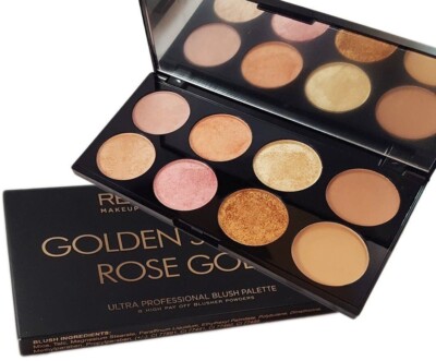 Makeup Revolution Golden Sugar 2 Rose Gold Ultra Professional Blush Palette