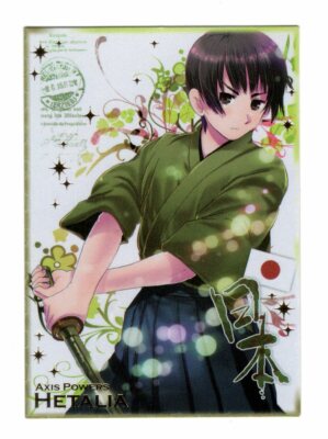 SP3 special trading card Hetalia Axis Powers anime gold foil Japan