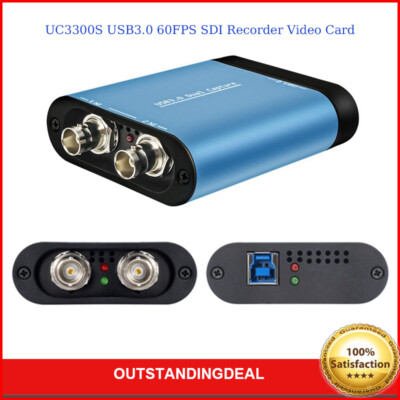 UC3300S USB3.0 60FPS SDI Recorder Video Card For 1080P Live Streaming OBS VMix