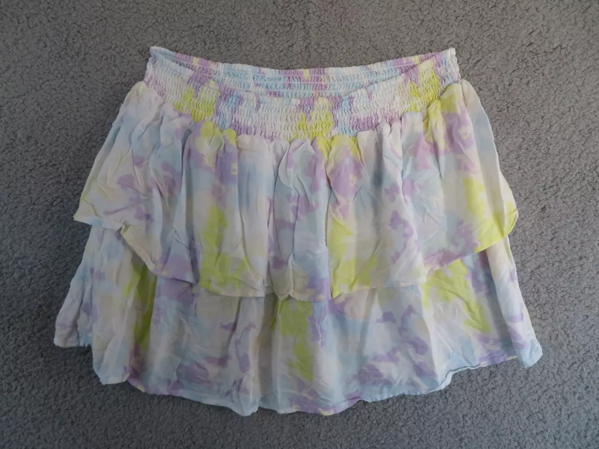 Tie dye top look skirt