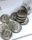 1969 D Kennedy Half Dollar - 20 Each - 40% Silver - About Uncirculated - 1 Roll