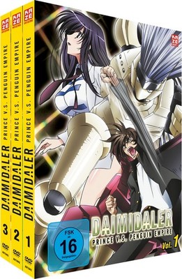 Daimidaler: Prince vs. Penguin Empire Gesamtausgabe DVD  *NEU*OVP*