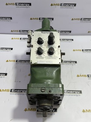 WOODWARD TYPE UG-8 / 8525-684 HYDRAULIC GOVERNOR  WITH GROSCHOPP 24V PM1 MOTOR