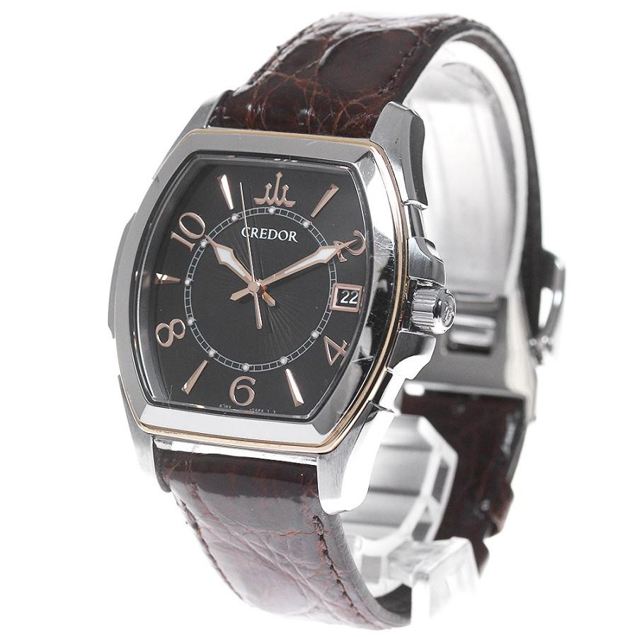 Seiko Credor 8J82-0AE0 GCAX970 Date Quartz Men's Watch 36mm Seiko Credor 8J82-0AE0 GCAX970 Date Quartz Men's Watch 36mm