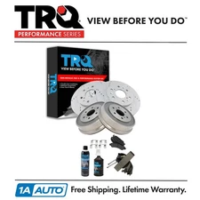 TRQ Performance  Brake Pad & Rotor,Shoe & Drum Kit For Chevrolet GMC
