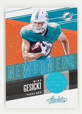 2018 Panini Absolute #NC-MG Mike Gesicki Newcomers Miami Dolphins