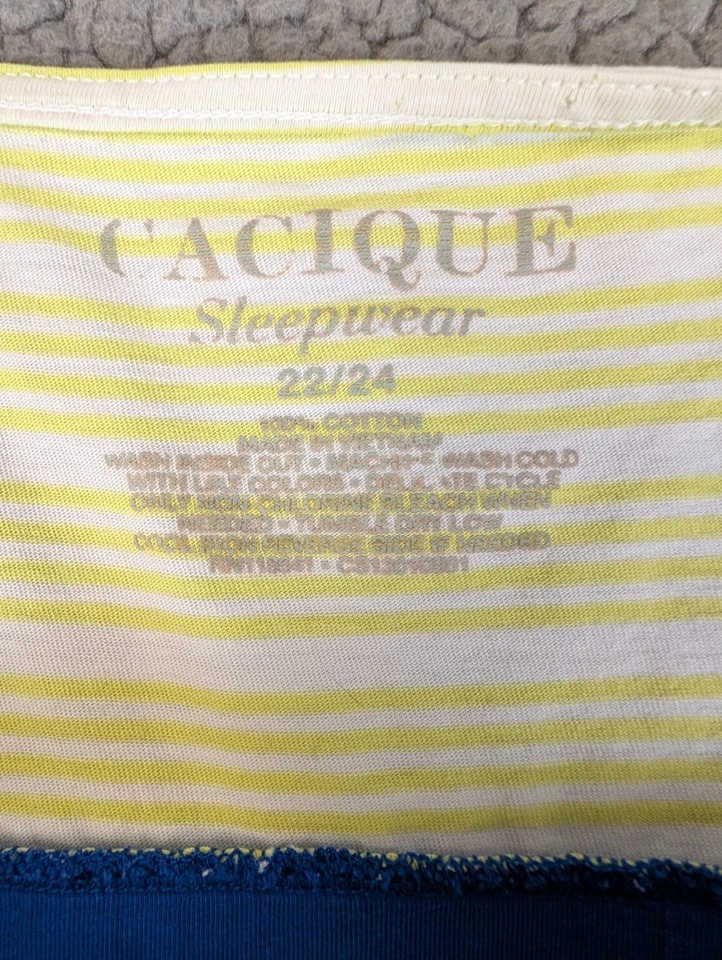 Vestido de noche Lane Bryant Cacique ropa de dormir Lane Bryant verde lima talla 22/24 Foto 2 de 4