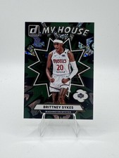 2025 Panini Donruss WNBA - My House Brittney Sykes #18 Green Fireworks /399