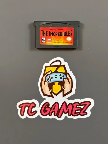 The Incredibles Disney Pixar Nintendo GBA Gameboy Advance