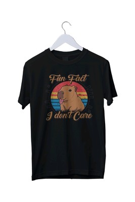 Fun Fact I don't care Grafikdruck T-Shirt Herren Unisex S M L XL 2 3 4 XL  