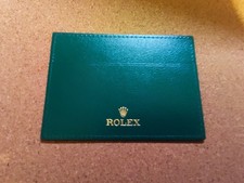 For 2015 - 2021 Early Rolex Certificate Warranty Card Holder and Booklet Holder