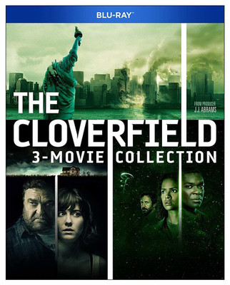 THE CLOVERFIELD 3 MOVIE COLLECTION New Blu-ray Cloverfield + 10 Lane + Paradox