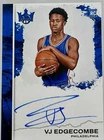 2025 Panini Court Kings VJ Edgecombe Rookie Auto On Card 76ers
