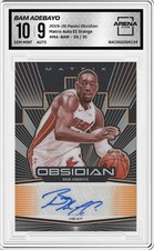 2020-21  Bam Adebayo #40 Panini Obsidian - Eclipse */35 *Autograph*