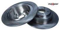2X Bremsscheibe Maxgear 19-2357 2 Bremsscheiben Hinterachse Hinten FüR Subaru